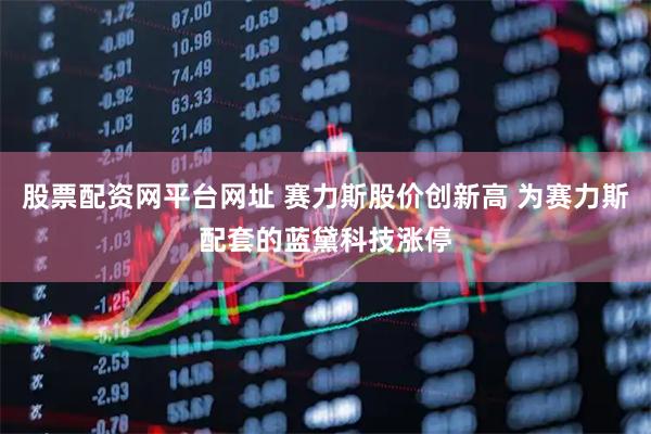 股票配资网平台网址 赛力斯股价创新高 为赛力斯配套的蓝黛科技涨停