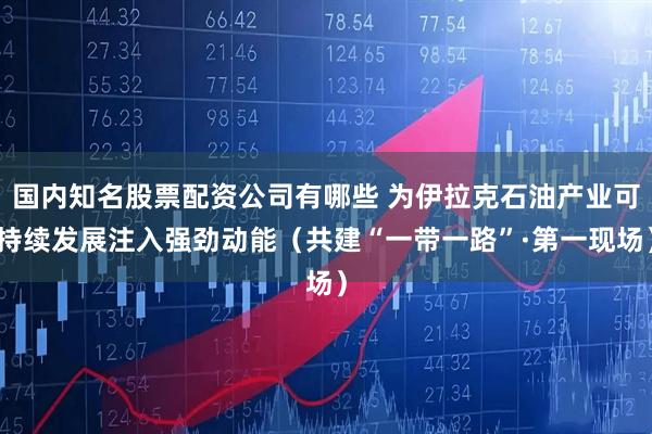 国内知名股票配资公司有哪些 为伊拉克石油产业可持续发展注入强劲动能（共建“一带一路”·第一现场）